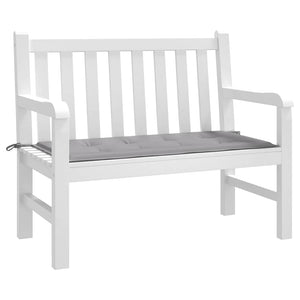 Cuscino per Panca da Giardino Grigio 100x50x3 cm cod mxl 68412