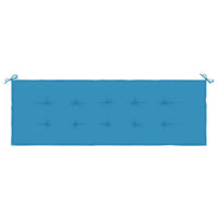 Cuscino per Panca Blu 150x50x3 cm in Tessuto Oxford