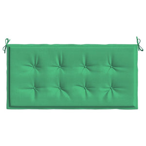 Cuscino per Panca Verde 120x50x4 cm in Tessuto Oxford