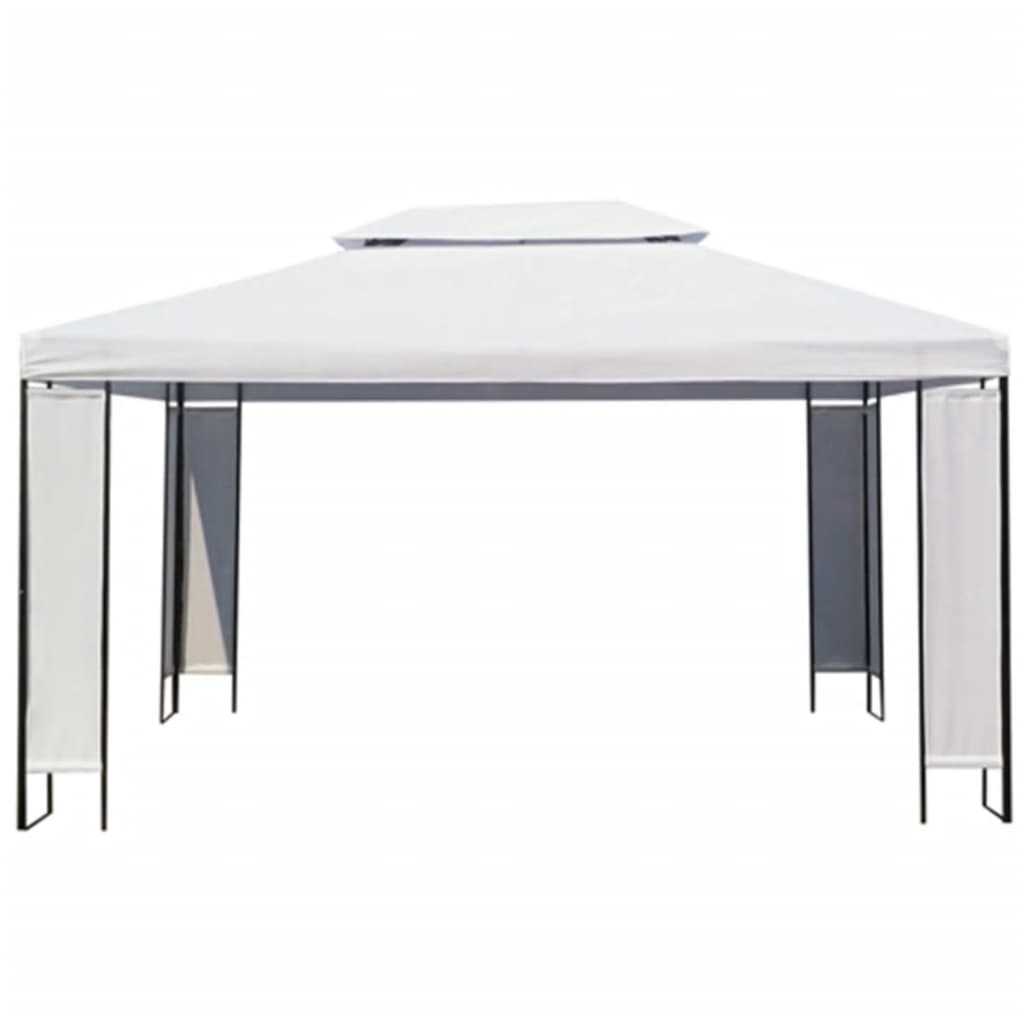 Gazebo Bianco 3x4 m 43214