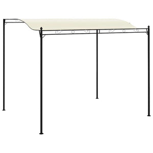 Gazebo in Tessuto Bianco Crema 43217