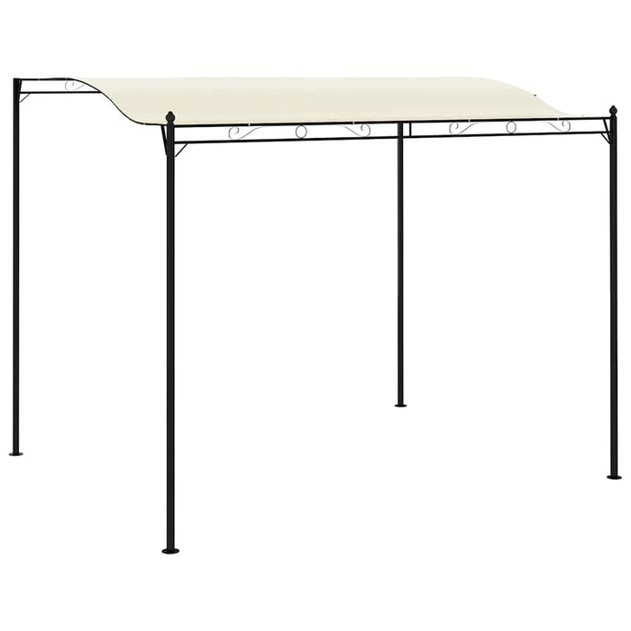 Gazebo in Tessuto Bianco Crema 43217