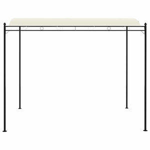 Gazebo in Tessuto Bianco Crema