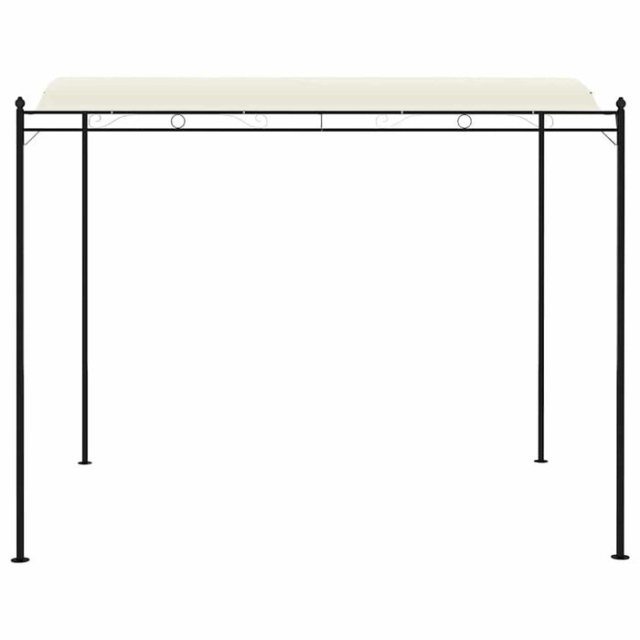 Gazebo in Tessuto Bianco Crema