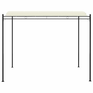 Gazebo in Tessuto Bianco Crema 43217