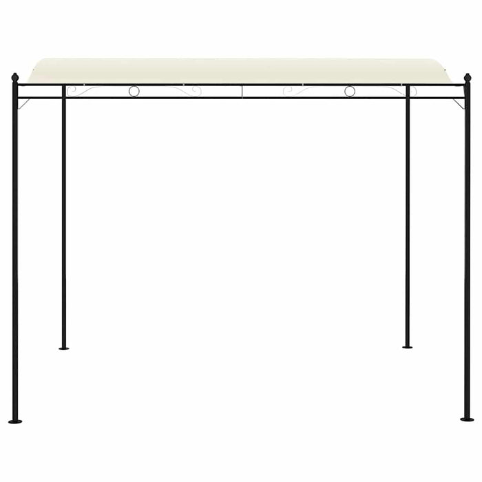 Gazebo in Tessuto Bianco Crema 43217