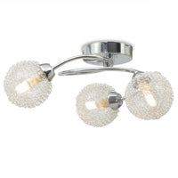 Lampadario da Soffitto con 3 Lampadine LED G9 120 W cod mxl 65852
