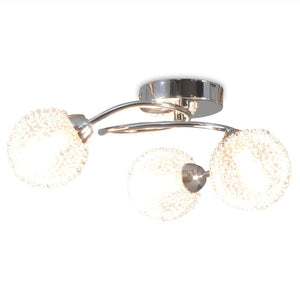 Lampadario da Soffitto con 3 Lampadine LED G9 120 W cod mxl 65852