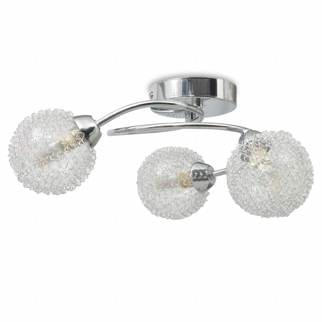 Lampadario da Soffitto con 3 Lampadine LED G9 120 W cod mxl 65852