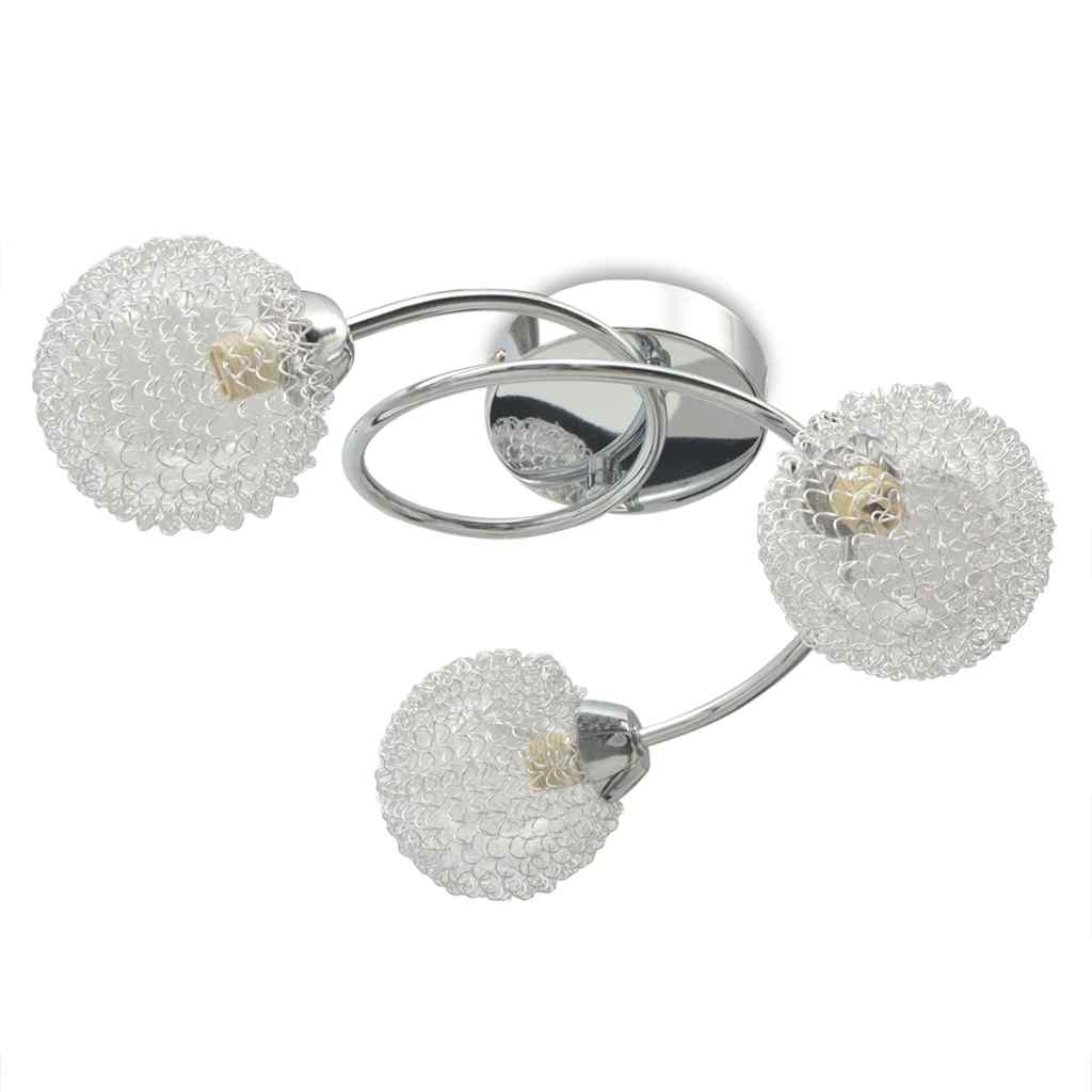 Lampadario da Soffitto con 3 Lampadine LED G9 120 W cod mxl 65852