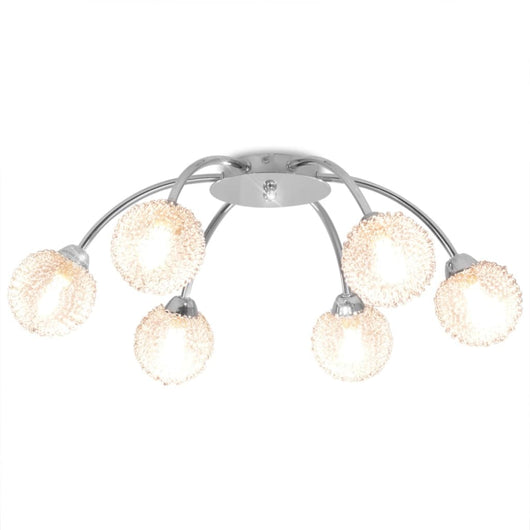 Lampadario da Soffitto con 6 Lampadine LED G9 240 W
