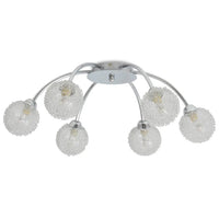 Lampadario da Soffitto con 6 Lampadine LED G9 240 W