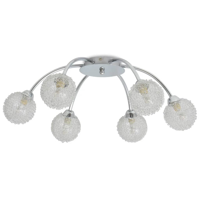 Lampadario da Soffitto con 6 Lampadine LED G9 240 W