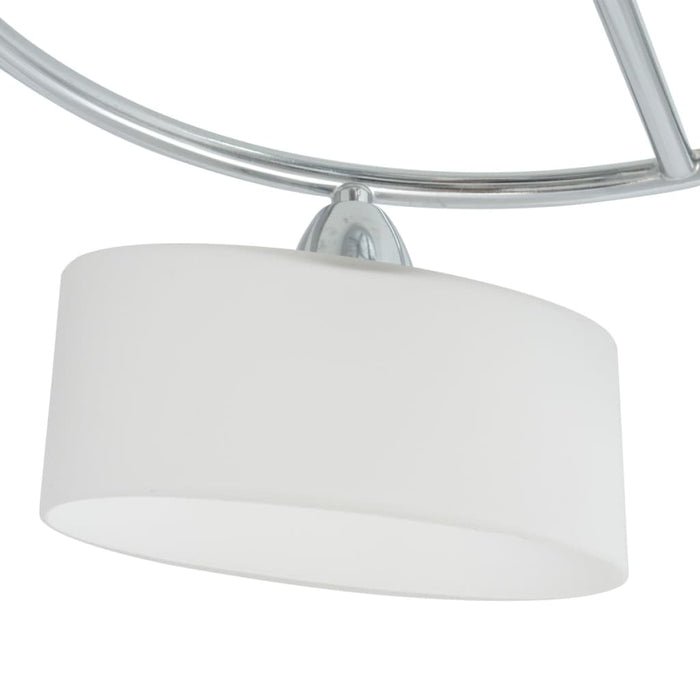 Lampada Soffitto Paralumi Elissoidi Vetro 5 Lampadine E14 200 W 50494