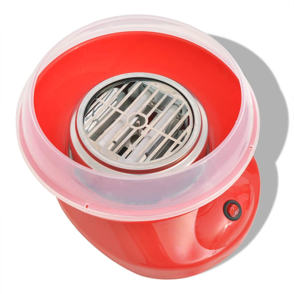 Macchina per lo Zucchero Filato 480 W Rossa cod mxl 121040
