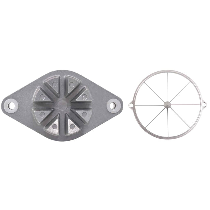 vidaXL Taglifruit Argento 20 x 20 x 48 cm Alluminio pressofuso