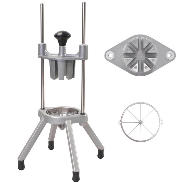 vidaXL Taglifruit Argento 20 x 20 x 48 cm Alluminio pressofuso