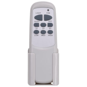 Ventilatore da Soffitto Decorato con Luce 128 cm Bianco cod mxl 54421