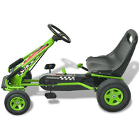 Go-kart da 96 cm con sedile regolabile verde 02_0005226