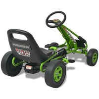 Go-kart da 96 cm con sedile regolabile verde 02_0005226