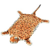 Tappeto di Peluche a Forma di Leopardo 139 cm Marrone cod mxl 73505
