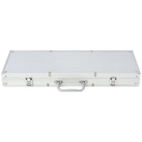 Set da Poker con 500 Chips Laser in Alluminio 80184