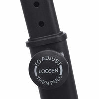 Cyclette Ellittica con Sensori a Impulso Nera e Rossa 91190