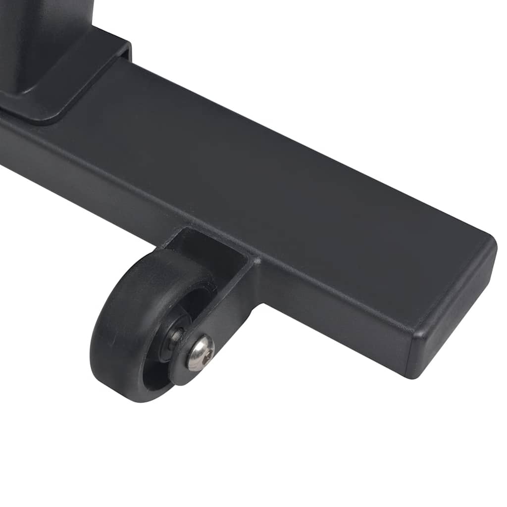 Cyclette Ellittica con Sensori a Impulso Nera e Rossa 91190