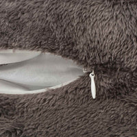 Cuscino da Lanciare Rigato 2 pcs Grigio 50 x 50 cm Poliestere 131872