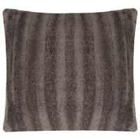 Cuscino da Lanciare Rigato 2 pcs Grigio 50 x 50 cm Poliestere 131872