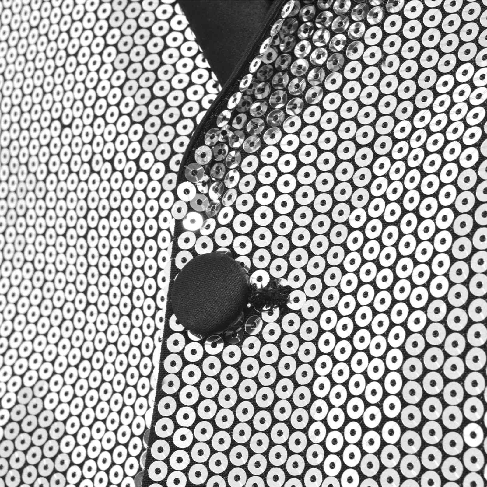 Blazer da Uomo Argento 48 Poliestere 132046