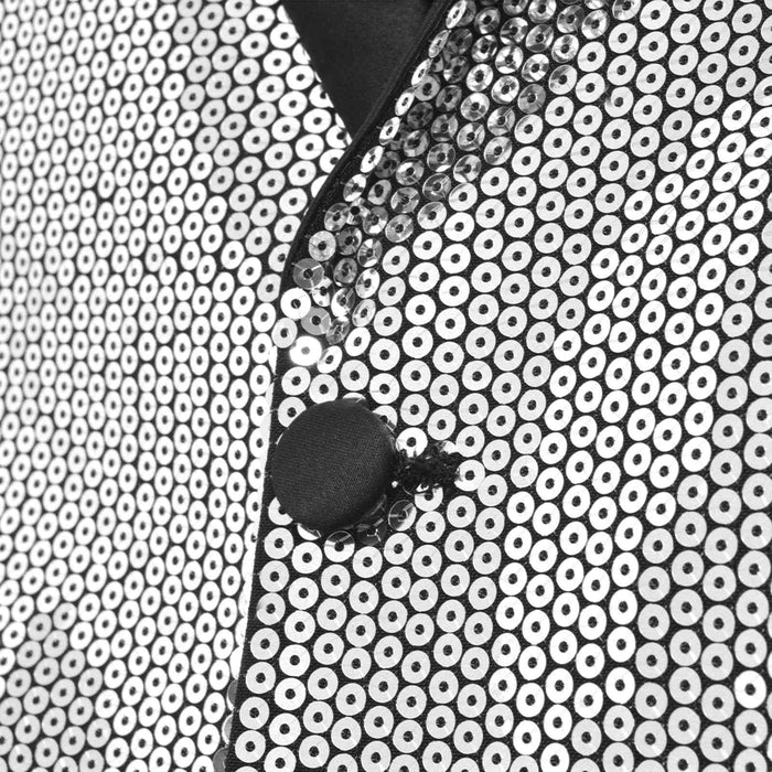 Blazer da Uomo Argento 48 Poliestere 132046