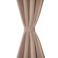 2 Pz Tende Oscuranti con Occhielli in Metallo 135x175 cm Crema cod mxl 64681