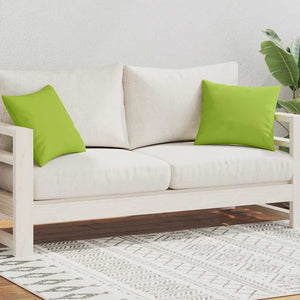 Cuscini da Esterno 2 pz 45x45 cm Verde Mela 132290