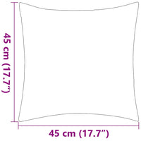 Cuscini da Esterno 2 pz 45x45 cm Verde Mela 132290