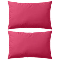 Cuscini da Esterno 2 pz 60x40 cm Rosa cod mxl 40418