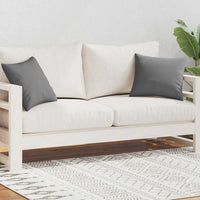 Cuscini da Esterno 2 pz 45x45 cm Grigi 132302