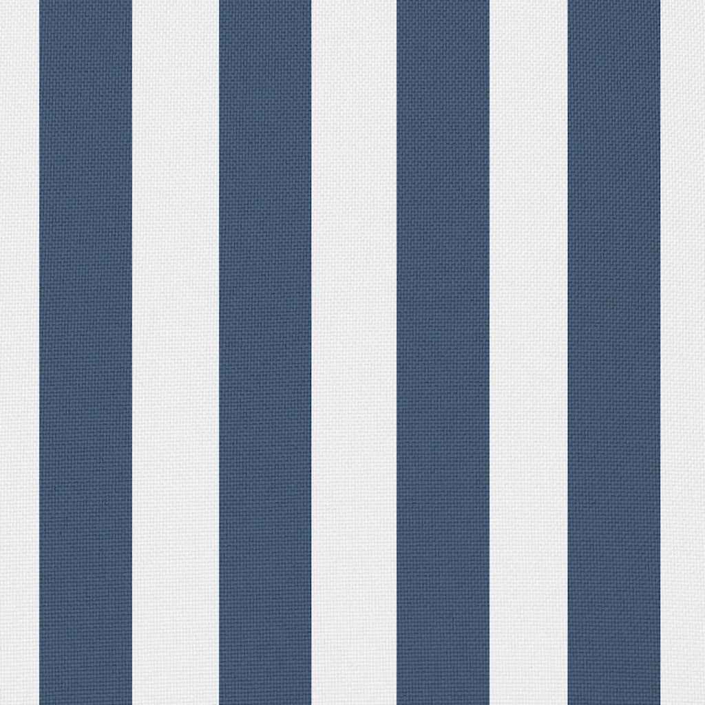 Cuscini da Esterno 2 pz Stampa a Righe 45x45 cm Blu 132306