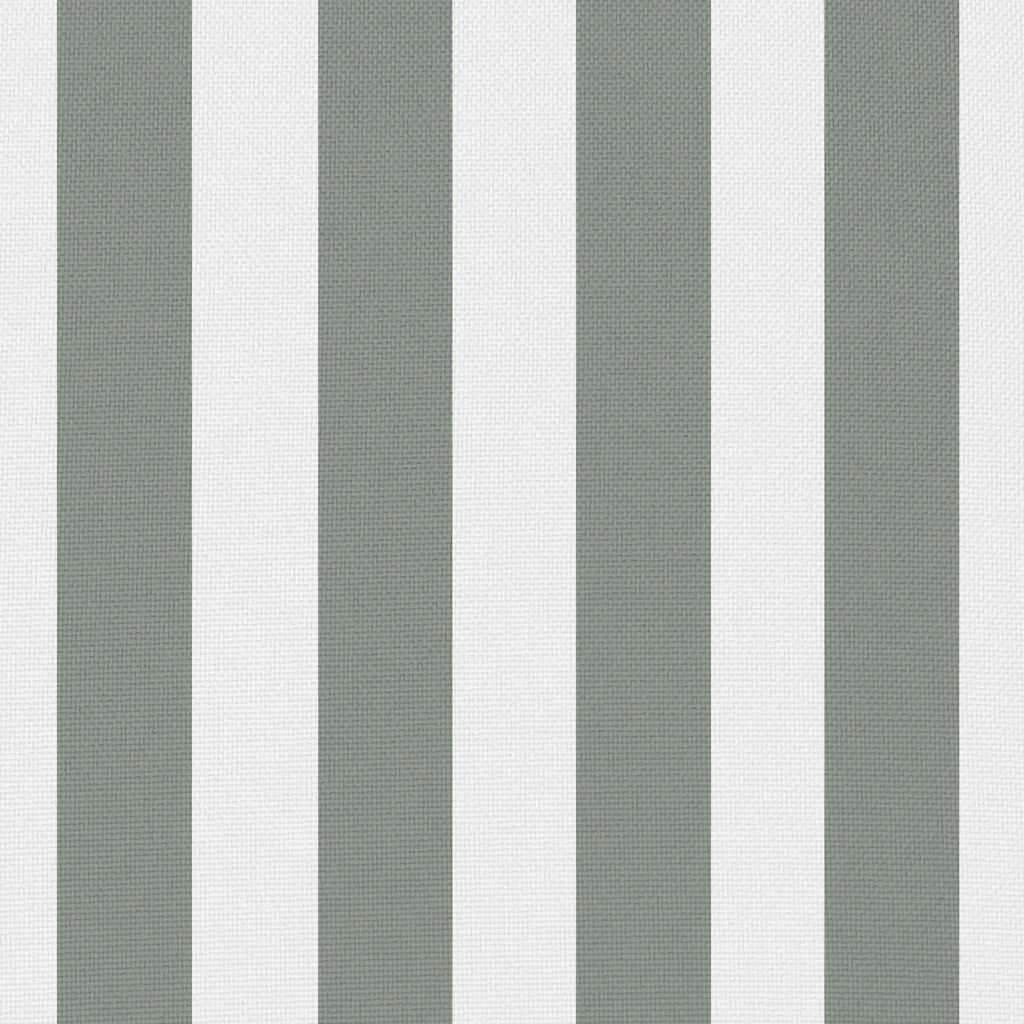 Cuscini da Esterno 4 pz Stampa a Righe 45x45 cm Grigi 132310