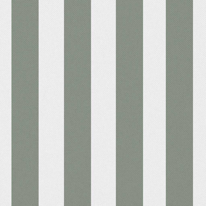 Cuscini da Esterno 2 pz Stampa a Righe 60x40 cm Grigi 132311