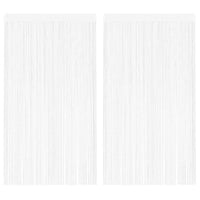 2 Pz Tende a Fili 100x250 cm Bianche cod mxl 75577