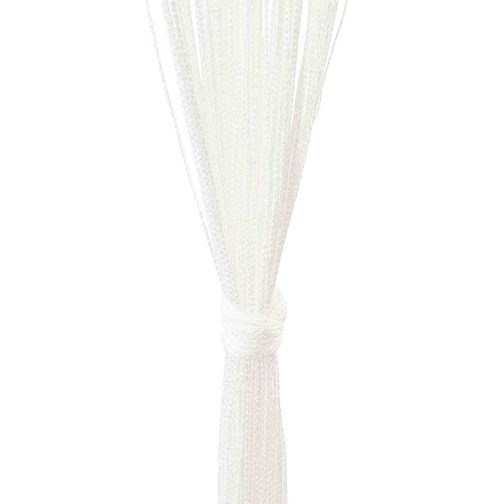 2 Pz Tende a Fili 100x250 cm Bianche 132398