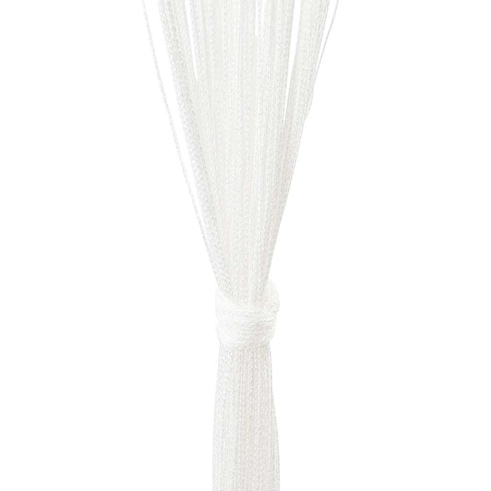 2 Pz Tende a Fili 100x250 cm Bianche 132398