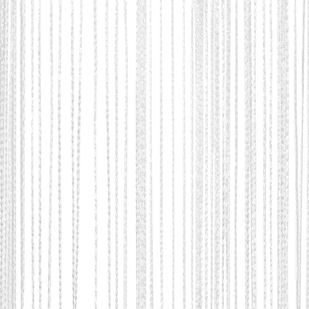 2 Pz Tende a Fili 100x250 cm Bianche 132398