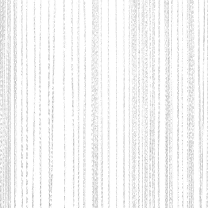 2 Pz Tende a Fili 100x250 cm Bianche 132398