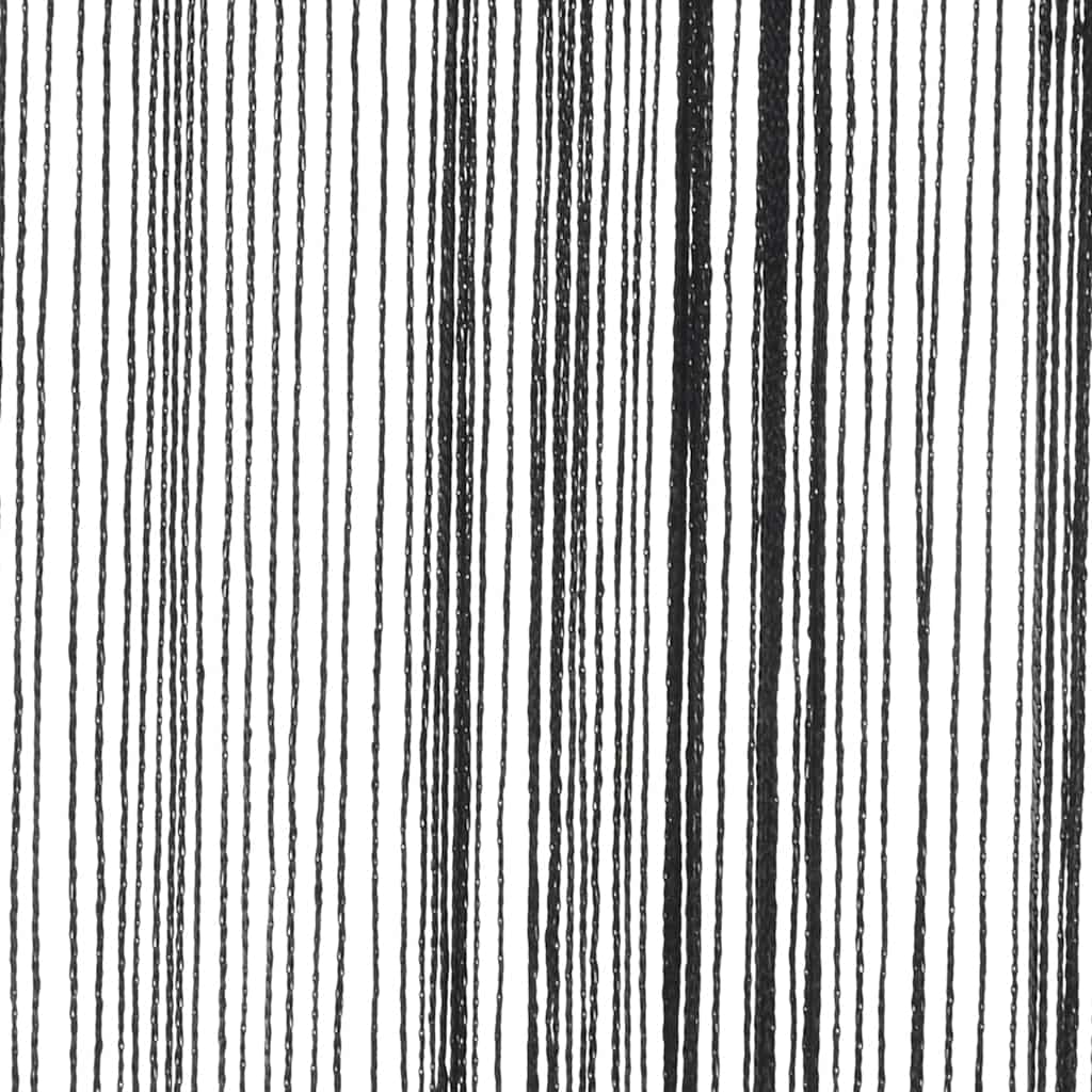 2 Pz Tende a Fili 100x250 cm Nere 132400