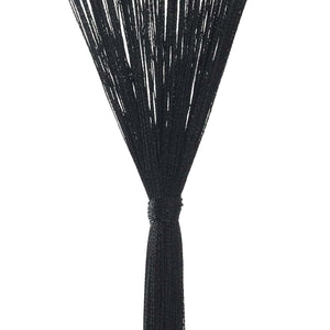 2 Pz Tende a Fili 140x250 cm Nere 132401