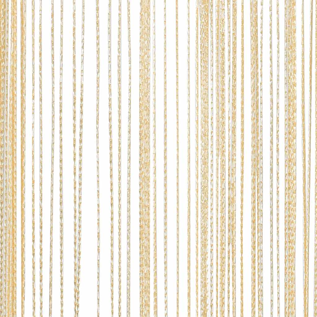 2 Pz Tende a Fili 100x250 cm Crema 132402