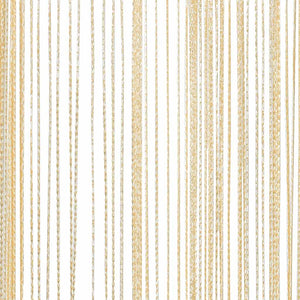 2 Pz Tende a Fili 100x250 cm Crema 132402