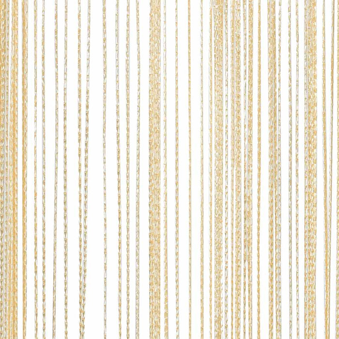 2 Pz Tende a Fili 100x250 cm Crema 132402